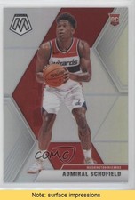 2019-20 Panini Mosaic Rookies Silver Prizm Admiral Schofield #202 READ 0b3