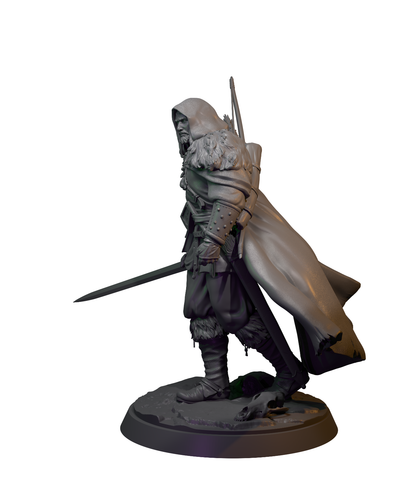 Dungeons & Dragons Playable Character - Male Human Torvin - Ranger, Fighter - Picture 6 of 6