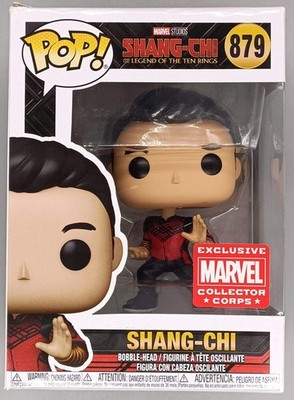 879 Shang-Chi (mit Ringen) Marvel Shang-Chi - Marvel Collector Corps - Verpackung beschädigt