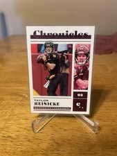 2022 Panini Chronicles #20 Taylor Heinicke Pink