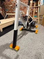 Wahoo Kickr CORE V2 Tennis Ball Rocker Plate Feet Mod Zwift Ride Foot Trainer