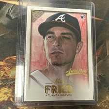 MAX FRIED RC - 2018 Topps Gallery Artists Proof Foil Stamp SP ROOKIE CARD #20. rookie card picture
