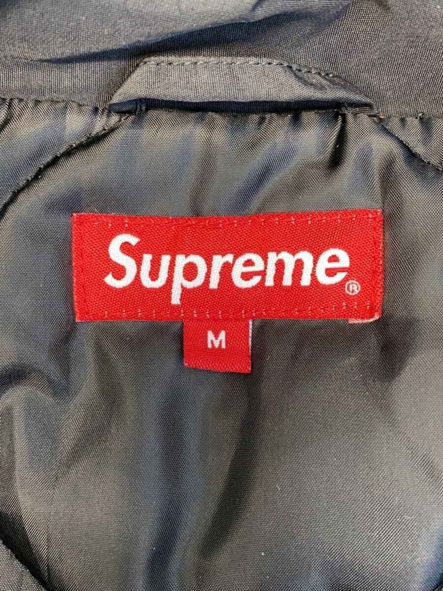 Supreme Down Jacket/M/Polyester/Black/Solid Used - image 3