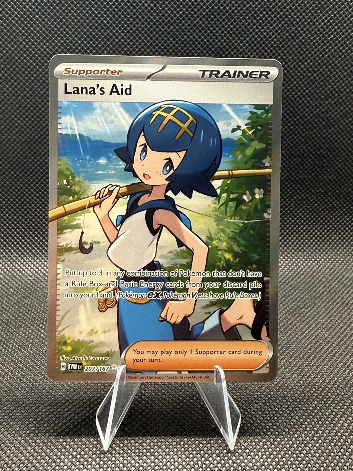 Lana's Aid | 207/167 | Pokemon | Twilight Masquerade | Holo