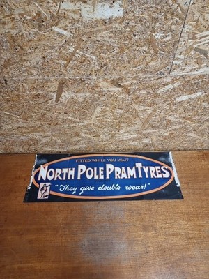 John Bull North Pole Kinderwagen Reifen Original Poster Fahrradladen