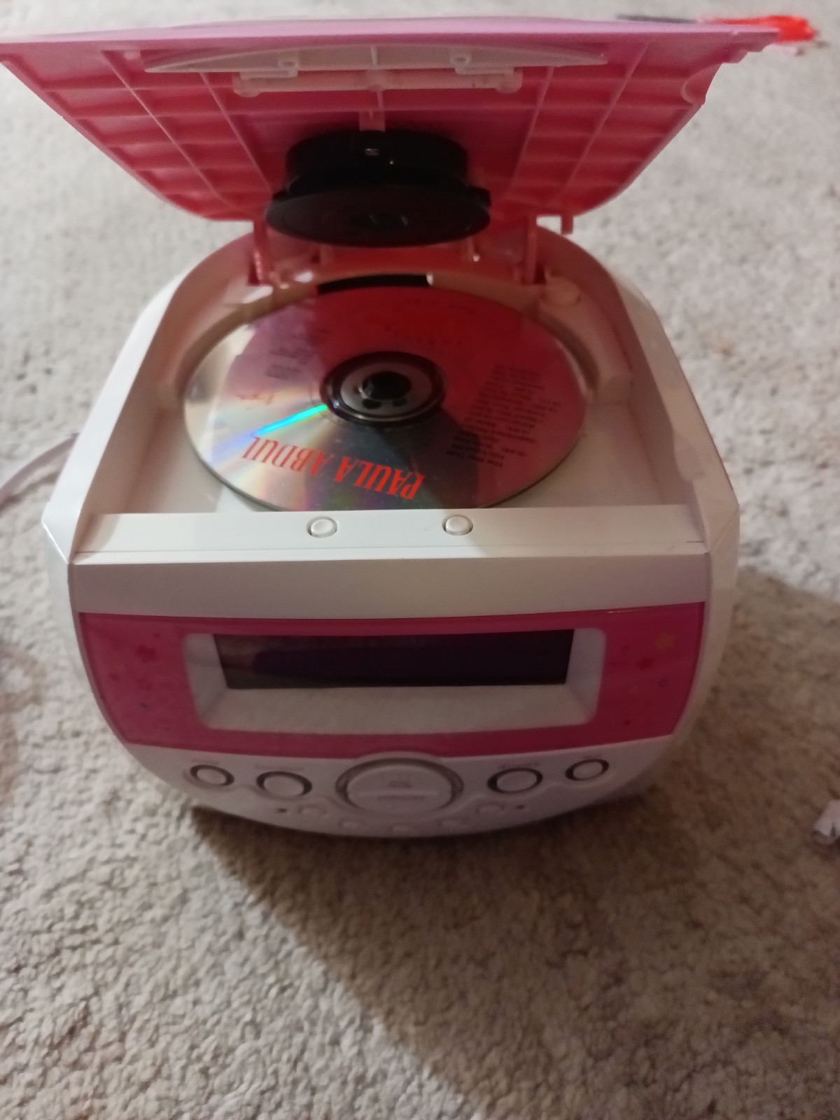 Hello Kitty KT2053 CD Alarm Clock Radio AM/FM – Radio Works- CD PLAYER DOES NOT