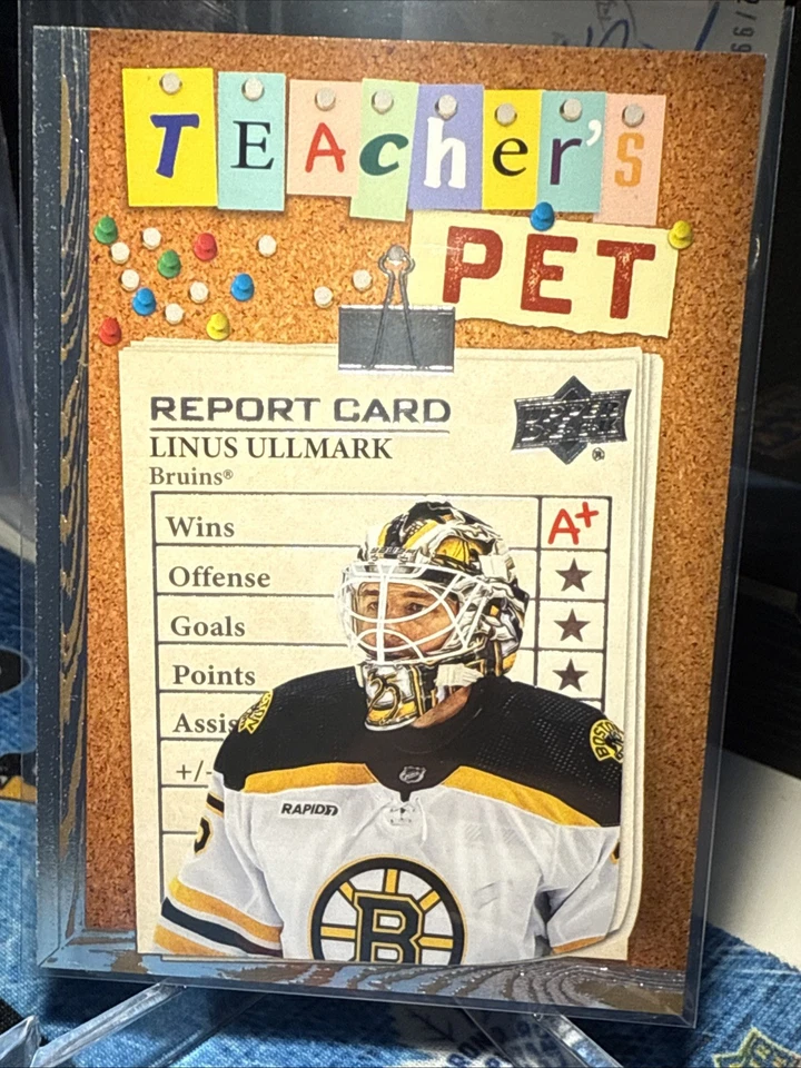 2023-25 Lot Ullmark, Bergeron, Geekie, Beecher - Image 3 of 4