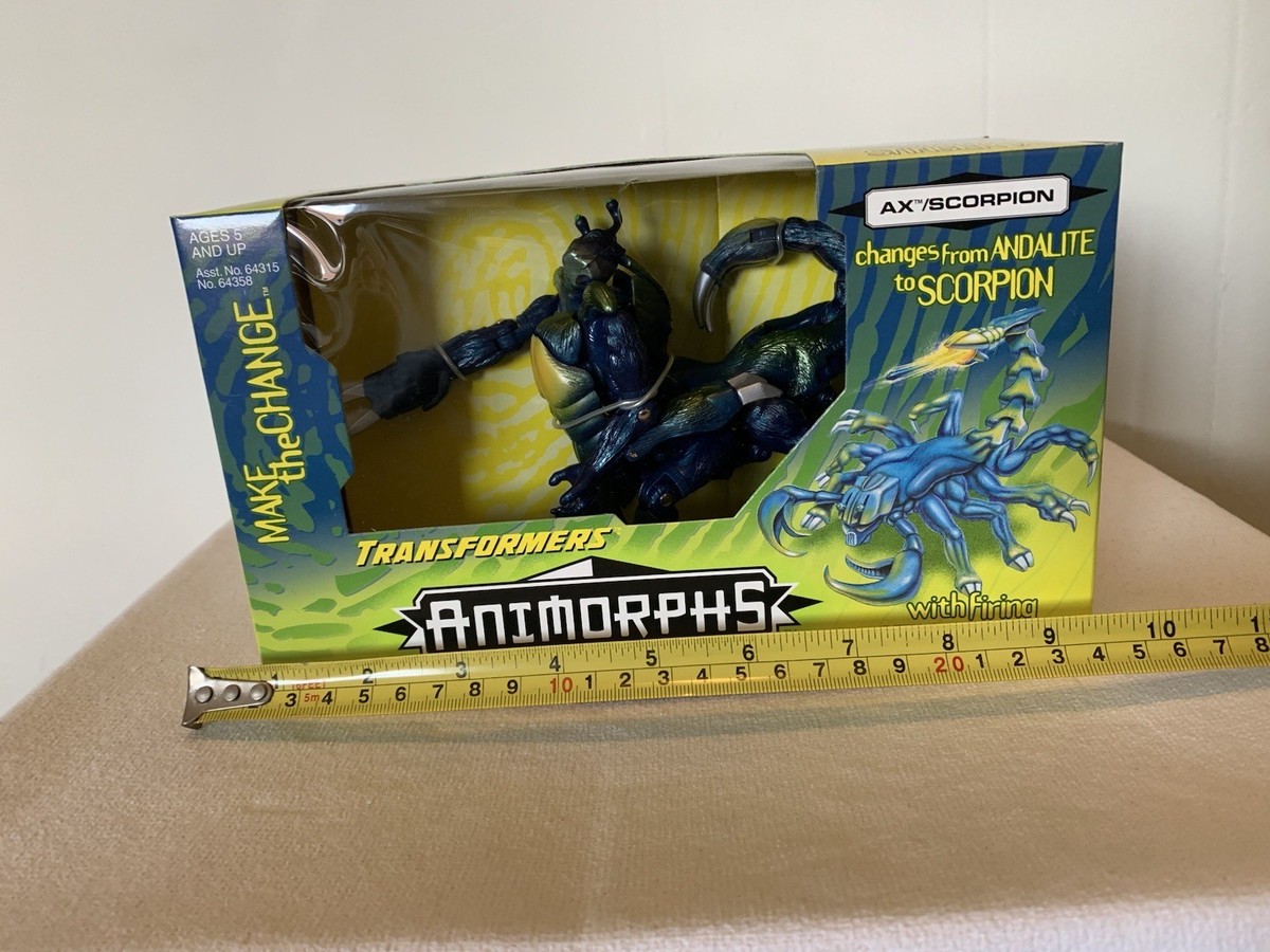 【新品未開封】トランスフォーマー キャシー /ウルフ ANIMORPHS 希少 Vintage Transformers Animorphs AX/SCORPION Figure 1998 NEW NEVER