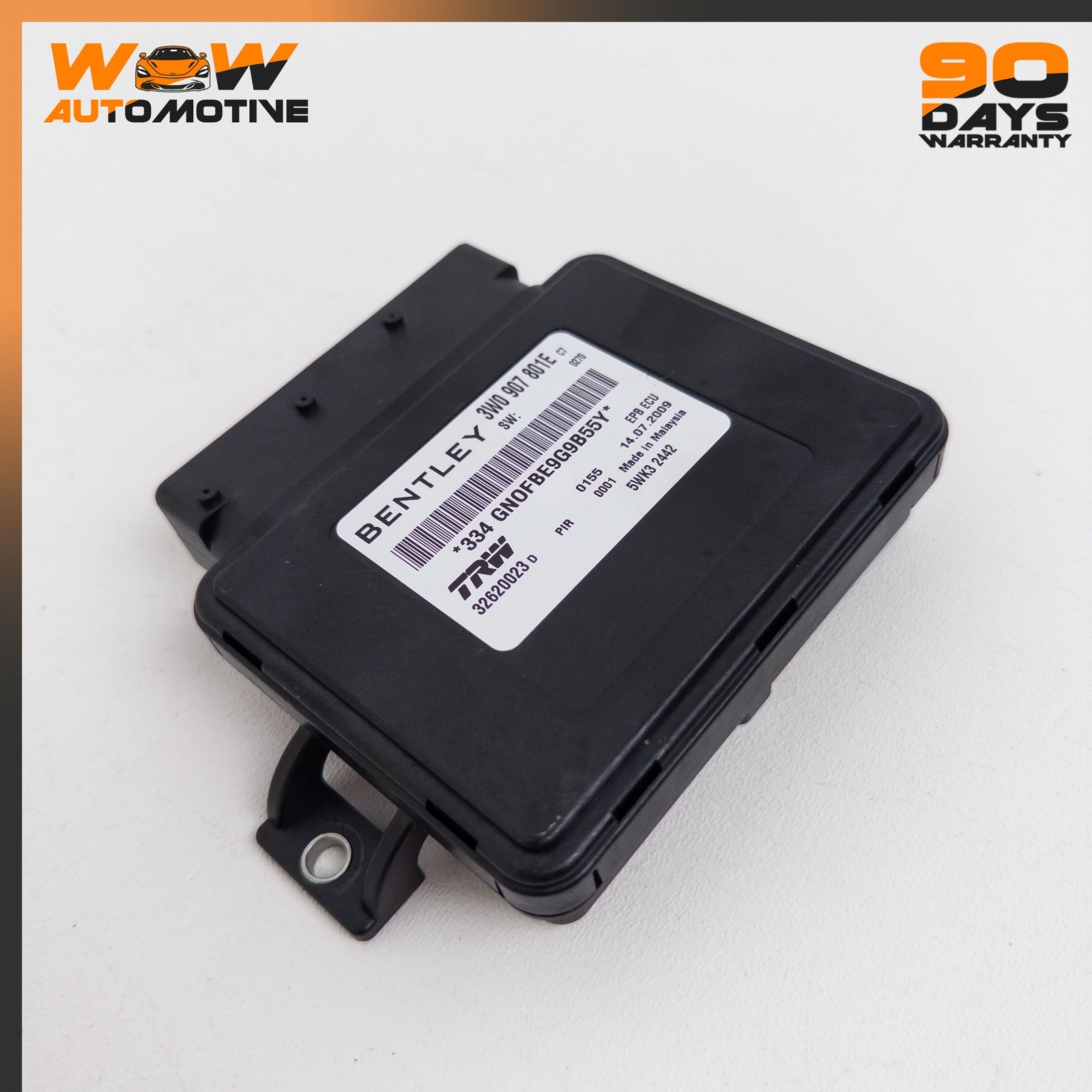 04-13 BENTLEY CONTINENTAL SUPERSPORTS ELECTRONIC PARKING BRAKE CONTROL MODULE OE