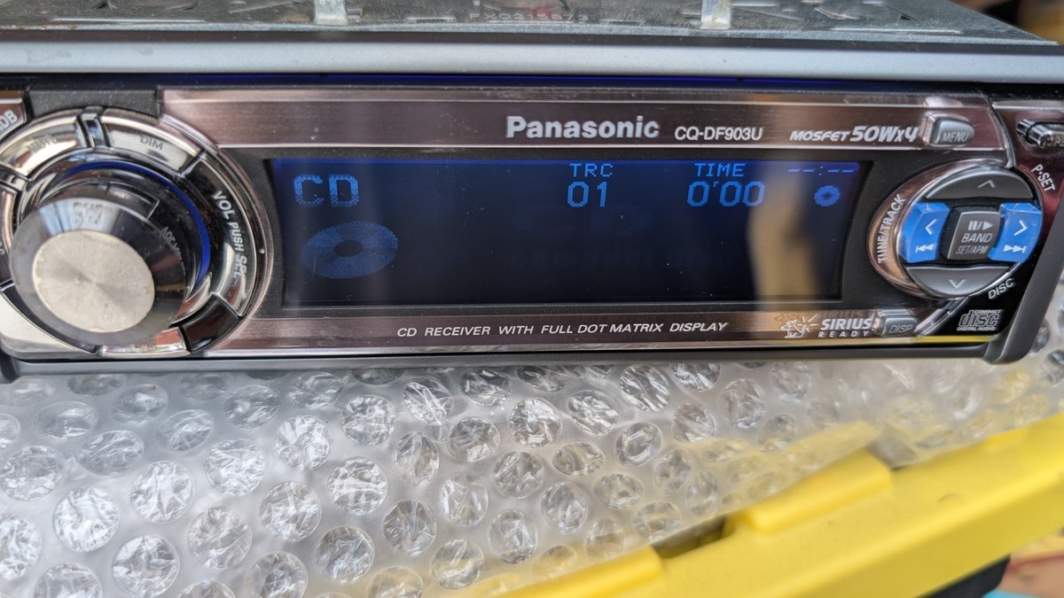 panasonic CQ-DF903U car radio with Bluetooth Adapter Aux