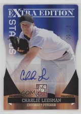 2011 Donruss Elite Extra Edition Prospects 27/50 Charlie Leesman #167 Auto 1u6