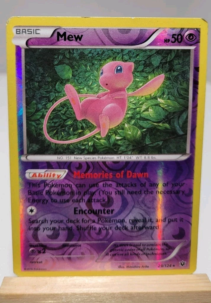 holographic mew pokemon card value Pokemon Single Card main image 0