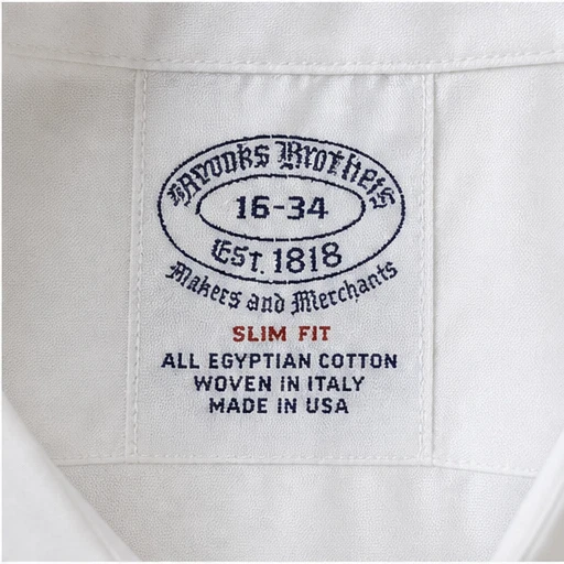 chemise brooks brothers usa EST 1818 makers 16-34 L (e88) - Photo 4/4
