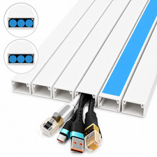 Wire Covers for Cords 87 in Cable Raceway Cord Hider Wall Mount Channel