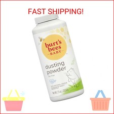 Burt's Bees Baby Dusting Powder, 100 Natural Origin Baby Powder Talc-Free, 7.5