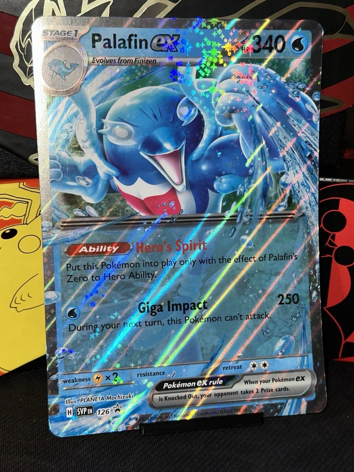 Palafin ex 126 - Jumbo Card - NM - Image 2 of 2