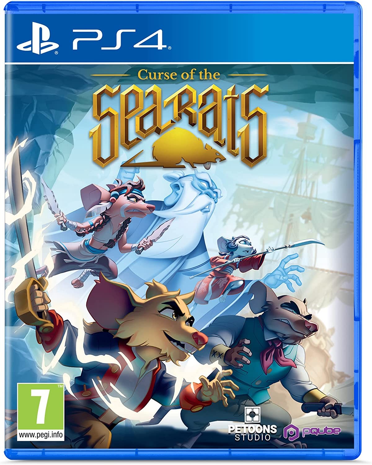 Curse of the Sea Rats (PS4) - Brand New and Sealed