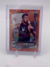 2025 Topps Chrome WWE /5 Red Sapphire #76 CRUZ DEL TORO
