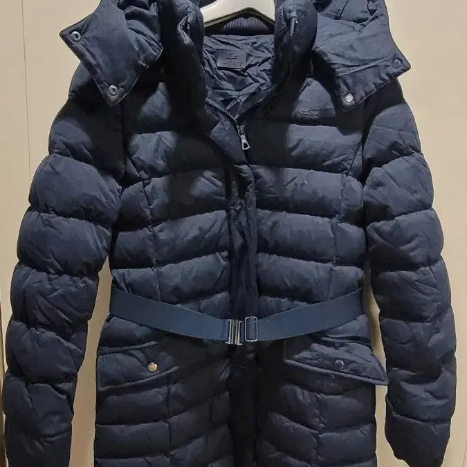 Lacoste Women's Down Half Padding Jacket - Navy - image 4