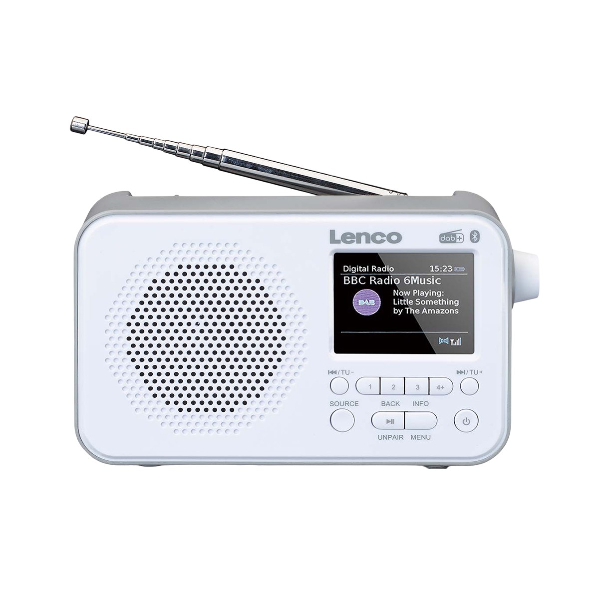 Radio portable Bluetooth PDR-036 avec grand écran couleur TFT