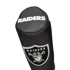 NFL Golf Driver Headcover- Las Vegas, Raiders , Black with Logo 