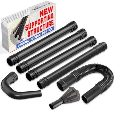 #ad Sealegend Leaf Blower Gutter Attachment Telescopic Hose 11ft Cleaning Tool $58.99