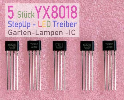 5  x  YX8018  TO-94 | New, in antistatic bag