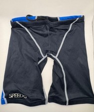 SPEEDO Competitive Swimsuit Black/Blue Size S