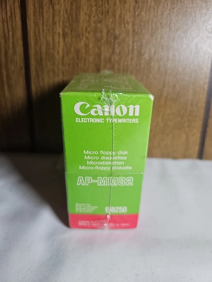 Canon AP-Mm82 Micro Floppy Disks for Electric Typewriters - 10 Count - New Read - Image 3 of 4