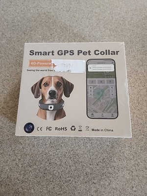 BRAND NEW (sealed) - Smart Pet Collar FetchLink C10  4G   powered alarm push