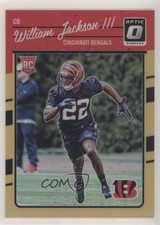 2016 Donruss Optic Rookies Orange 74/199 William Jackson III #148 mp7