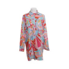 Blusenkleid, Größe: M, Mehrfarbig, Elasthan/Polyester, Sonstiges, Damen #sO6