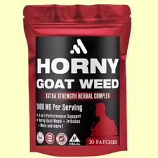 30 Patches Tribulus Terrestris, Maca, Ginseng - Transdérmiques For Home Brew