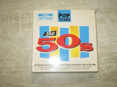 The 50`s - 200 Original Hits  10 CD Box