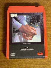 UK "DANGER MONEY" 8 Track RARE REFURBISHED New Pad & Splice PLAY TESTED L👀K