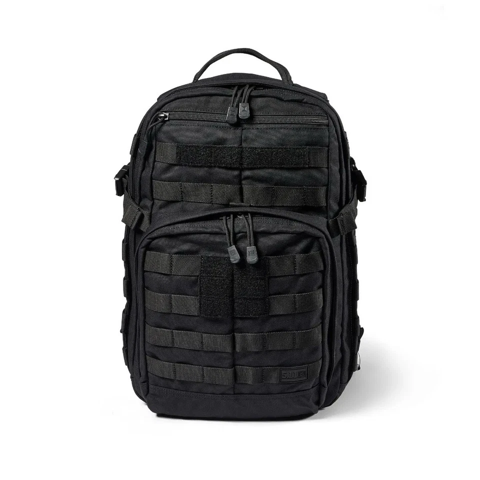 5.11 Tactical - 5.11 Tactical Rush 12 2.0 Backpack with Laptop Compartment Black - Image 3 of 4