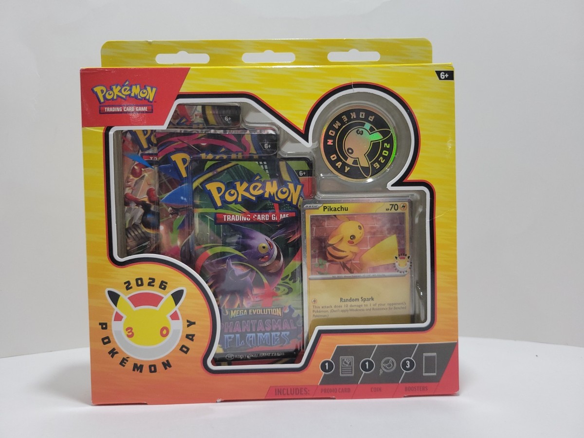 Pokemon TCG: Pokemon Day 2026 Collection Box 30th Anniversary