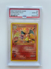 Charizard PSA 10 Slab #4 GEM MT 10 Fan-Art