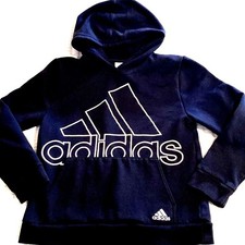 Adidas Boy's Youth Hoodie 14-16 Black