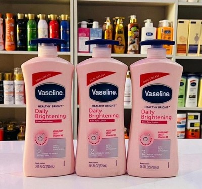 VASELINE HEALTHY BRIGHT ULTRA AUFHELLENDE KÖRPERMILCH ZERO FLECK 600ML