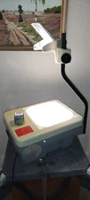 ELMO HP L3550H Overhead Projector Made Japan TESTED w spare Bulb Solid Retro