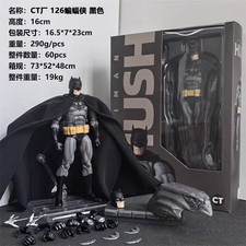 CT Toys MAFEX No.126 Hush Batman Black Ver. Action Figure New Boxed new