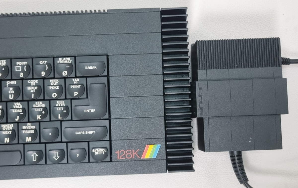Vintage SINCLAIR ZX Spectrum 128K Toastrack Computer - For parts