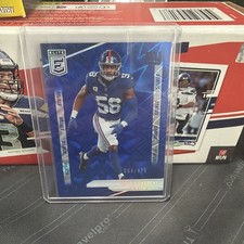 2024 Panini Donruss Elite - Bobby Okereke #49 Status Explosion /875