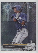 2017 Bowman Chrome Prospects Mega Box Refractor Luis Almanzar #BCP8 fm0