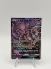 Carta Promo Pokémon TCG Mewtwo GX Stella Nera SM196 LP