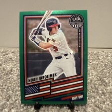 Noah Jarolimek, 2026 USA Baseball Stars & Stripes  Green Prizm #25