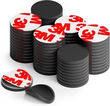 Magnets Adhesive Backing (45Pcs 0.8"X0.08") Magnetic Dots Whiteboard Fridge Stic