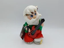 Gemmy Merry Music Dancers Santa Guitar Plays Jingle Bells Dances Works With Tag