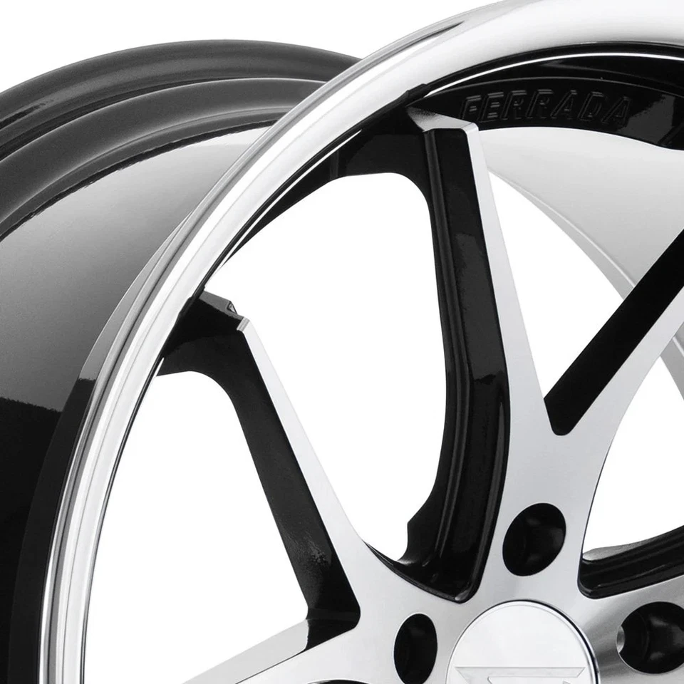 Ferrada FR2 Wheel 22x9.5 (12, 5x114.3, 71.6) Black Single Rim Foto 3 de 4